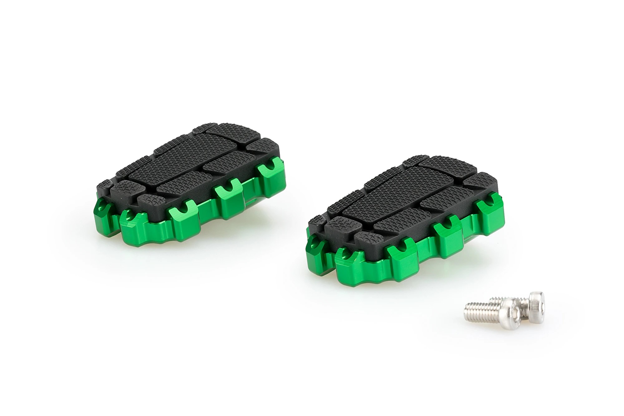 Enduro 2.0. Footpegs Green