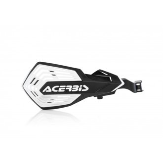 21-23 GasGas/ 14-23 Husq/ 14-23 KTM / 18-23 Sherco K-Future Handguard - Black/White