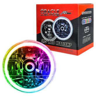 Pre-Installed Lights 5.75 IN. Sealed Beam - ColorSHIFT Halo