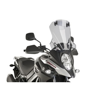 Touring Windshield With Visor Smoke