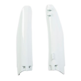 99-03 Suzuki RM125/250 Lower Fork Cover Set - White