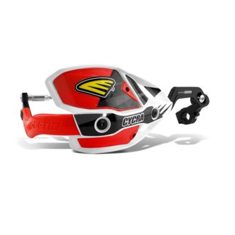 CRM Ultra 7/8 in. Clamp w/White Shields/Red Covers