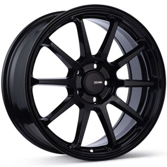 PX-10 17x7.5 5x114.3 40mm Offset 72.6mm Bore Gloss Black Wheel