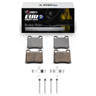 R1 Euro Ceramic Pads and Hardware Kit