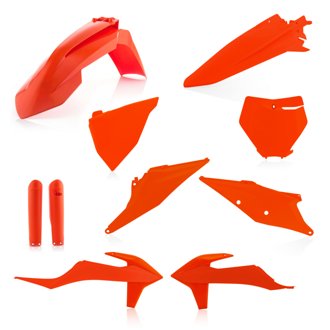 19-22 KTM 125-450 SX/ SX-F/ XC-F/ XC/ XC-tpi Full Plastic Kit - 16 Orange
