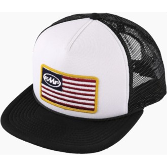 Stars And Bars 2 Hat White One Size