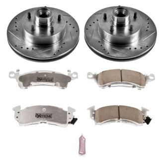 Z26 Street Performance Ceramic Brake Pad and Drilled & Slotted Rotor Kit