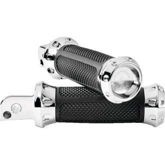 Footpegs Overdrive Passenger - Chrome