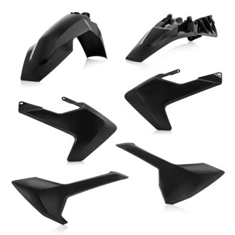 18+ Husqvarna TC85 Plastic Kit - Black