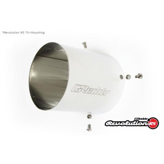 Universal 3in 3-Bolt Tip Revolution RS Muffler