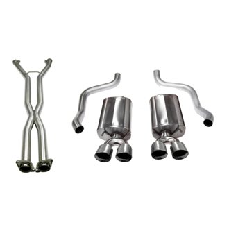 Corsa 09-13 Chevrolet Corvette C6 6.2L V8 LS3 (Manual) 2.5in Sport Cat-Back Exhaust