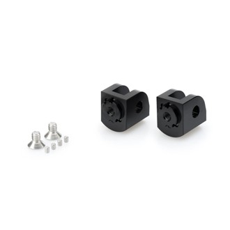 Adaptor Adjustable Rider Footpeg Black