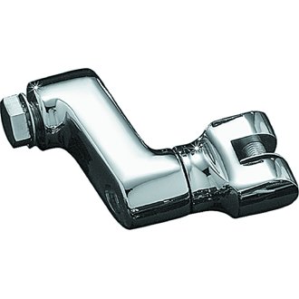 Offset Peg Mount With 1/2in-13 Mount Bolts Chrome (Pair