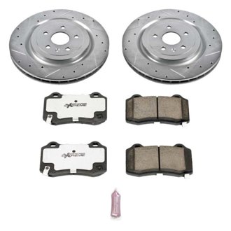 Z26 Street Performance Ceramic Brake Pad and Drilled & Slotted Rotor Kit