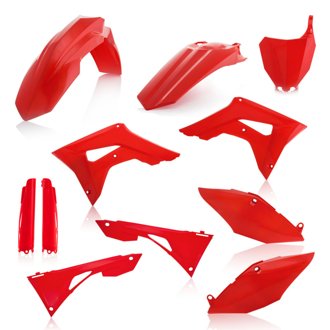 19-22 Honda CRF250R-450R/CRF450R-S (Includes Airbox/Not Tank Cover) Full Plastic Kit - Red
