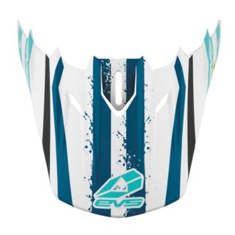 EVS T5 Grappler Helmet Visor - Matte White