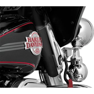 Custom Teardrop Tie-Down Brackets 83-13 Touring Chrome