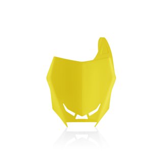 18-24 Suzuki RMZ250/ RMZ450 Front Number Plate - 02 RM Yellow