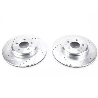 Evolution Performance Drilled And Slotted Rotor Pair