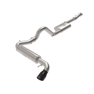 Apollo GT Series 3 IN 409 Stainless Steel Cat-Back Exhaust System w/ Black Tip
