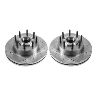 Evolution Performance Drilled And Slotted Rotor Pair