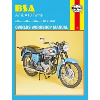 BSA A7 & A10 TWINS, '47-'62 MANUAL