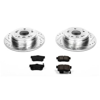 Z23 Daily Driver Carbon-Fiber Ceramic Brake Pad and Drilled & Slotted Rotor Kit