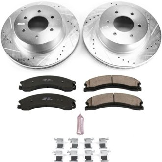 Z23 Daily Driver Carbon-Fiber Ceramic Brake Pad and Drilled & Slotted Rotor Kit