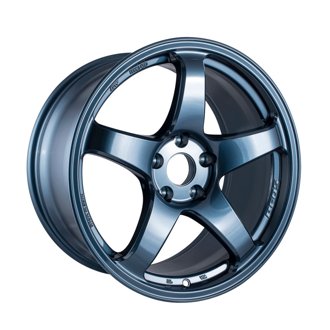 PF05 18x9.5 5x114.3 38mm Offset 75mm Bore Misty Blue Wheel (MOQ 40