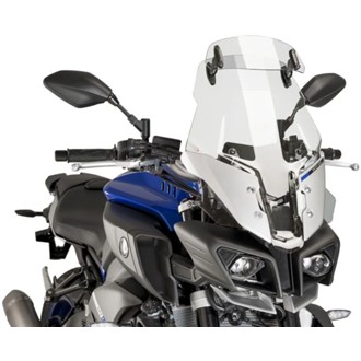 Multi-Adjustable Visor Fixed With Screws Clear