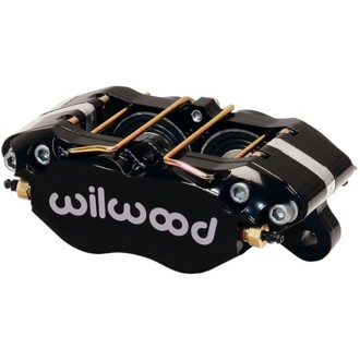 Wilwood Caliper-Dynapro Dust-Boot 5.25in Mount - Blk 1.75in Pistons 1.00in Disc