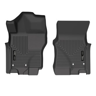 2022 Nissan Frontier King Cab Ext. Cab/CC WeatherBeater Black Front Floor Liners