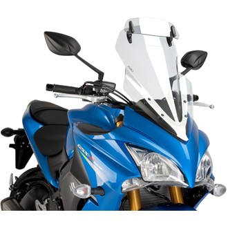 Multi-Adjustable Visor Fixed With Screws Clear