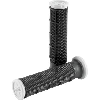 1/2 Waffle ATV Grips - Black