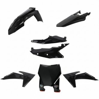 23-24 KTM SX/SX-F/XC/XC-F 5 Piece Body Kit - Black