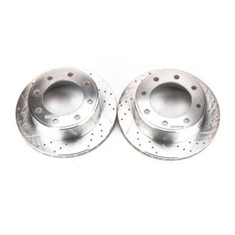 Evolution Performance Drilled And Slotted Rotor Pair