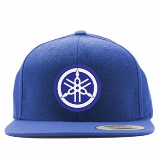 Yamaha Tuning Fork Youth Snapback Hat /Royal Os