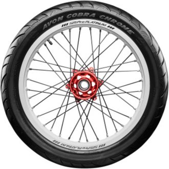 Avon Cobra Chrome AV91 Trike Front Tire - MT90B16 74H 1DK