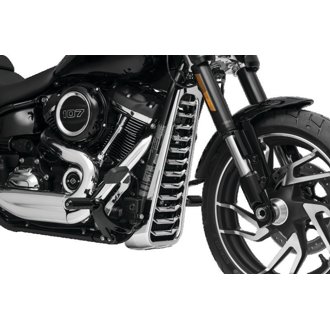 Precision Chin Spoiler M8 Softail Models - Chrome