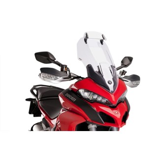 Multi-Adjustable Visor Fixed With Screws Clear
