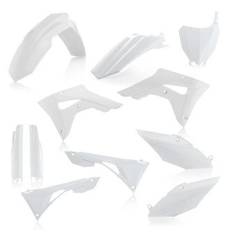 19-21 Honda CRF250RX/ CRF450RX (Includes Airbox /Not Tank Cover) Full Plastic Kit - White
