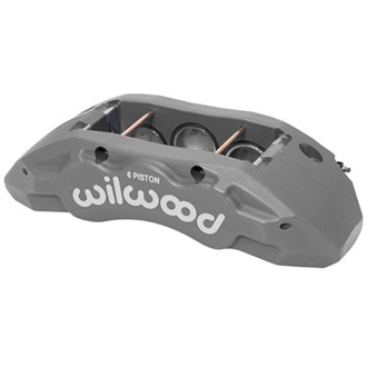 Wilwood Caliper-TX6R- R/H - Clear 1.62/1.38/1.38in Pistons 1.38in Disc