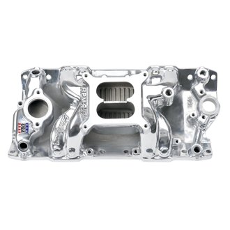 Performer Rpm Air-Gap Small Block Chevy Polished Intake Manifold