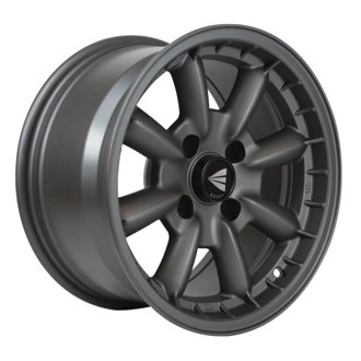 Compe 16x7 0mm Offset 4x114.3 Bolt Pattern 72.6mm Bore Dia Matte Gunmetal Wheel