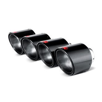 06-13 Chevrolet Corvette ZO6/ZR1 (C6) Tail Pipe Set (Carbon 115 mm
