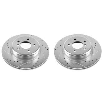 Evolution Performance Drilled And Slotted Rotor Pair