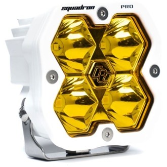 Squadron 2.0 Pro LED Spot - Baja Amber w/White Housing