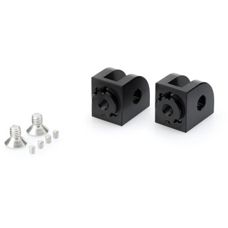Adaptor Adjustable Rider Footpeg Black