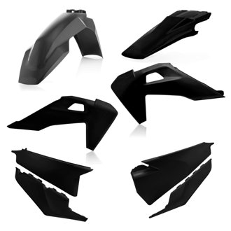 19-22 Husqvarna 125-450 TC/ FX/ FC/2019 TX300/ 20-22 TX300i Plastic Kit - Black