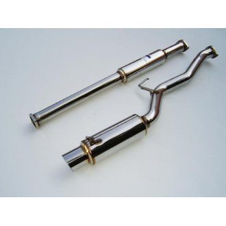 03+ Evo 76mm REGULAR Stainless Steel Tip Cat-back Exhaust
